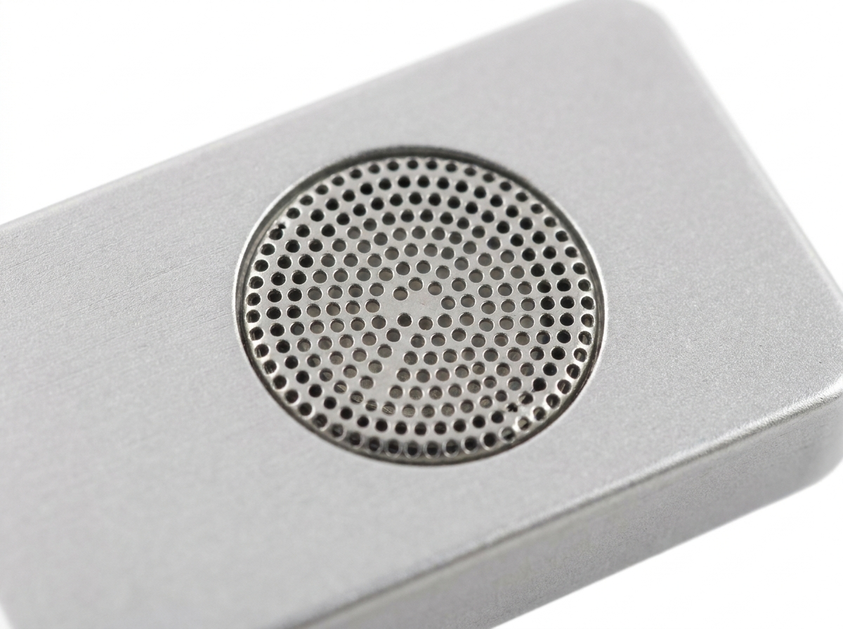 Mic grill detail